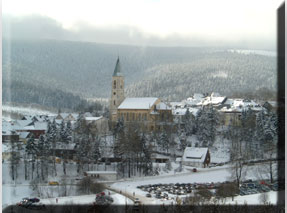 Oberwiesenthal zwischen Fichtelberg und Keilberg
