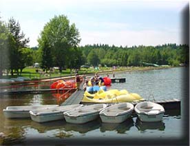 Erholungsgebiet am Greifenbach-Stauweiher